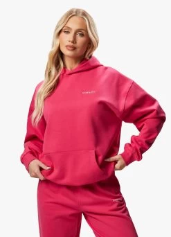 Gym King Established Tracksuit - Raspberry Burst -Fit Wear Shop ESTABLISHEDRELAXEDFITHOOD JOGGER RASBERRYBURSTWHD B2C58WTB B2C59 209 e76e0f23 b794 4a21 b58f 093edc01fa48