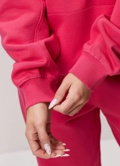 Gym King Established Tracksuit - Raspberry Burst -Fit Wear Shop ESTABLISHEDRELAXEDFITHOOD JOGGER RASBERRYBURSTWHD B2C58WTB B2C59 213 82320331 adec 4784 982d d2737e70559d