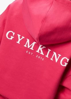 Gym King Established Relaxed Fit Hood - Raspberry Burst 15 Gym King Established Relaxed Fit Hood - Raspberry Burst -Fit Wear Shop ESTABLISHEDRELAXEDFITHOOD JOGGER RASBERRYBURSTWHD B2C58WTB B2C59 214