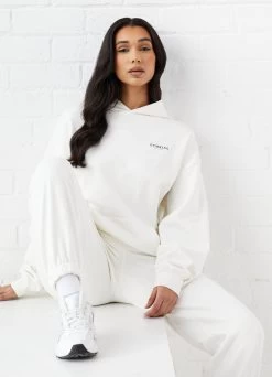 Gym King Established Relaxed Tracksuit - Cream -Fit Wear Shop ESTABLISHEDRELAXEDFITJOGGERNDHOOD CREAM 332 a5e12d12 f80b 4c9b a5bd 724124d99681
