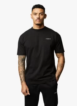 Gym King Established Tee - Black -Fit Wear Shop ESTABLISHEDTEE BLACKSST A29T0 22copy