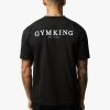 Gym King Established Tee - Black -Fit Wear Shop ESTABLISHEDTEE BLACKSST A29T0 26copy