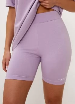 Gym King Established Cycle Short - Lilac -Fit Wear Shop ESTBFTEE SHORT LILACWST A2AUMWSR A2AUV 324