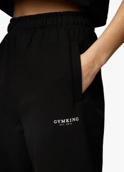 Gym King Established Relaxed Tracksuit - Black/White -Fit Wear Shop ESTCROPTEE JOGGER BLACK 274 0b8bb8af f48f 4f25 a34e 6f6670ae8ca0