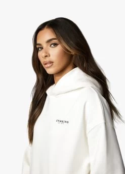 Gym King Established Relaxed Fit Hood - Cream -Fit Wear Shop ESTRELAXEDFITHOOD JOGGERS CREAMWHD A2AJWWTB A2AK4 59