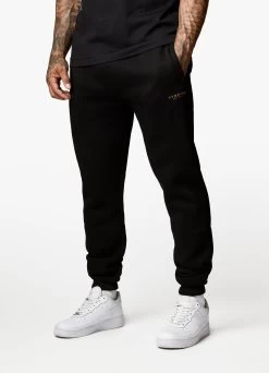 Gym King Established Jogger - Black/Gold