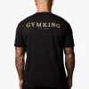 Gym King Established Tee - Black/Gold 2 Gym King Established Tee - Black/Gold -Fit Wear Shop ESTTEE JOGGER BLACKGOLDSST A2BPQTSB A2BPW432