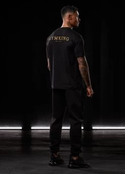 Gym King Established Tee - Black/Gold -Fit Wear Shop ESTTEE JOGGER BLACKGOLDSST A2BPQTSB A2BPW 10
