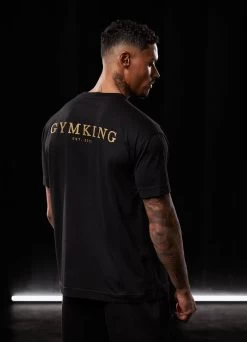 Gym King Established Tee - Black/Gold -Fit Wear Shop ESTTEE JOGGER BLACKGOLDSST A2BPQTSB A2BPW 11