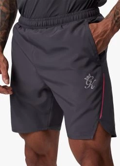 Gym King Flex 6" Short - Graphite/Fuchsia -Fit Wear Shop F10 39f704b1 0993 4cb9 bbaf 53ce597b82f2