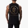 Gym King Fight Division Vest - Black/Gold -Fit Wear Shop FIGHTDIVISIONSTERNVEST BLACKGOLDVST B287U 192