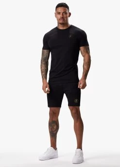 Gym King Fight Division Tee - Black/Gold -Fit Wear Shop FIGHTDIVISIONTEE SHORT BLACKGOLDSST A27ZJSHR B287W 176