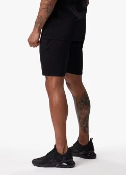 Gym King Fight Division Short - Black/Gold -Fit Wear Shop FIGHTDIVISIONTEE SHORT BLACKGOLDSST A27ZJSHR B287W 180