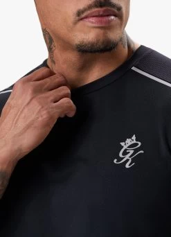 Gym King Flex Tee - Black/Silver 16 Gym King Flex Tee - Black/Silver -Fit Wear Shop FLEXTEE BLACKSILVERSST B2CPY 136