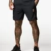 Gym King Flex Short - Black/Gold -Fit Wear Shop FLEXTEE SHORT BLACKGOLDSST A2BHQSHR A2BHS 100