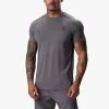 Gym King Flex Tee - Fossil Grey/Black -Fit Wear Shop FLEXTEE SHORT FOSSILGREYBLACKSST B2CQ0SHR B2CQ3285