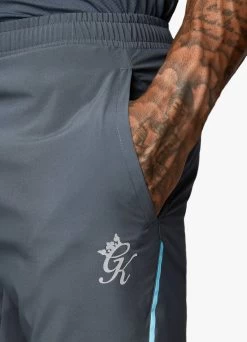 Gym King Contrast Flex 6" Short - Dark Grey/Blue -Fit Wear Shop FLEXVEST DGREYBLUEVST B2BCQ 321