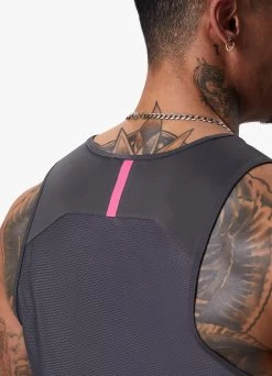 Gym King Flex Vest - Graphite/Fuchsia -Fit Wear Shop FLEXVEST GRAPHITEFUCHSIAVST A2CN4250