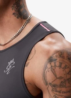 Gym King Flex Vest - Graphite/Fuchsia -Fit Wear Shop FLEXVEST GRAPHITEFUCHSIAVST A2CN4251