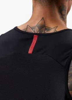 Gym King Flex Vest - Black/Red Alert -Fit Wear Shop FLEXVEST SHORT BLACKREDALERTVST A2C2QSHR A2C2V 334