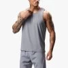Gym King Flex Vest - Titanium Grey/Royal Blue -Fit Wear Shop FLEXVEST SHORT TITANIUMGREYROYALBLUEVST A2C2OSHR A2C2U 76