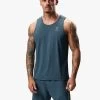 Gym King Flex Vest - Twilight Blue/Lime -Fit Wear Shop FLEXVEST SHORT TWILIGHTBLUELIMEVST A2C2SSHR A2C2Y 55