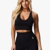 Gym King Formation Racer Rib Bra - Black -Fit Wear Shop FORMATIONRIBBRA LEGGING BLACKWBT A2BS6WLG A2D02 143