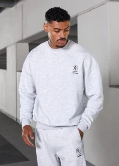Gym King Aventus Drop Shoulder Crew - Snow Marl 17 Gym King Aventus Drop Shoulder Crew - Snow Marl -Fit Wear Shop FULLRES 195 7c2c0f06 5171 4220 a0f6 e30b3bd0c1df