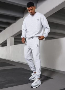 Gym King Aventus Jogger - Snow Marl -Fit Wear Shop FULLRES 196