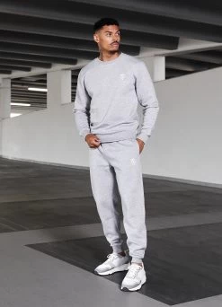 Gym King Fundamental Fleece Sweatshirt - Grey Marl -Fit Wear Shop FUNDAMENTAL GREYMARL 585 1fc9bbcf 6eb4 4fb2 a723 53f860fca7e0