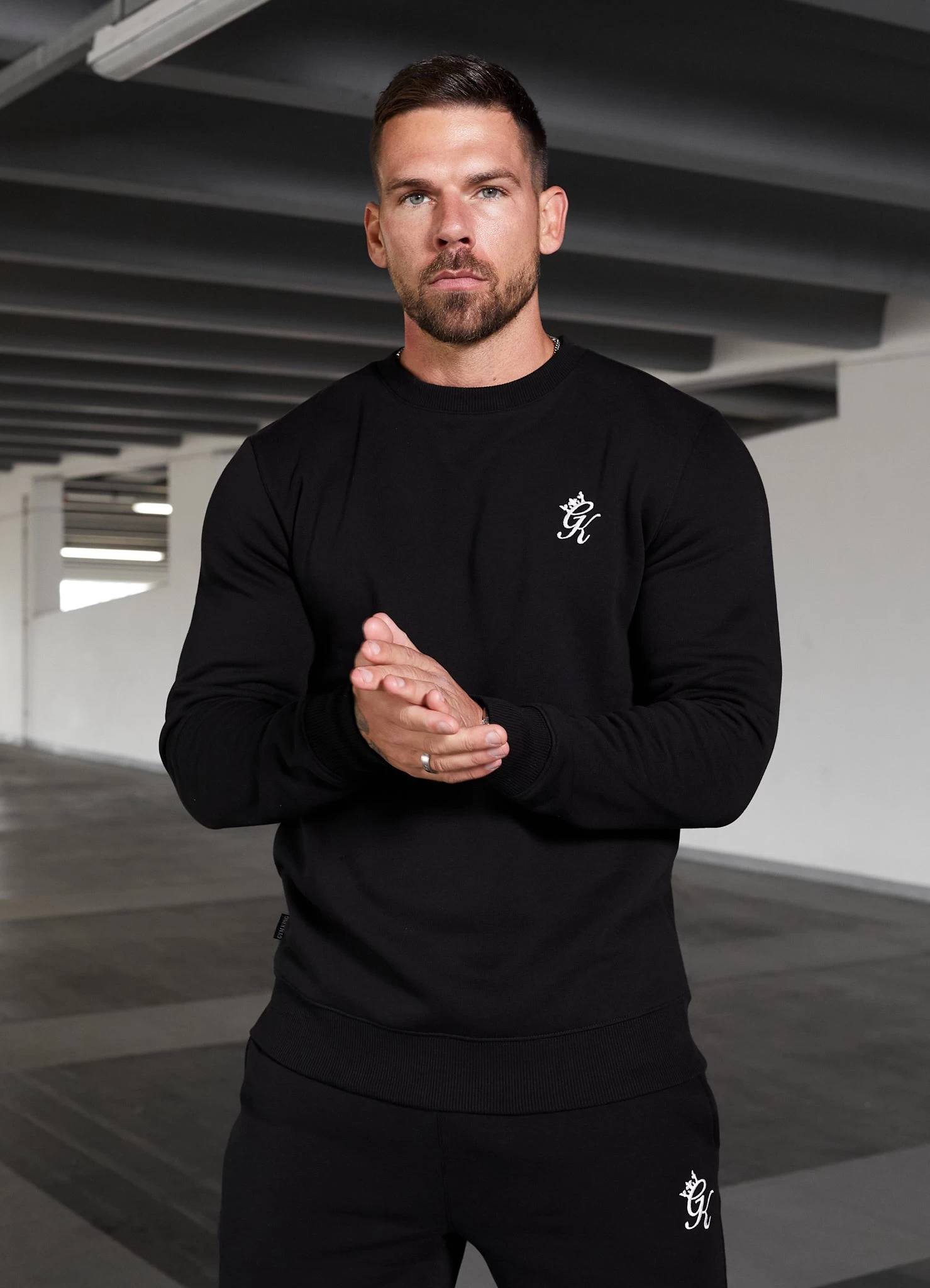 Gym King Fundamental Fleece Sweatshirt - Black 3 Gym King Fundamental Fleece Sweatshirt - Black