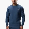 Gym King Fundamental Fleece Crew - Twilight Blue -Fit Wear Shop FUNDAMENTALCREW TWILIGHTBLUESWT A2C40TSB A2C44 416