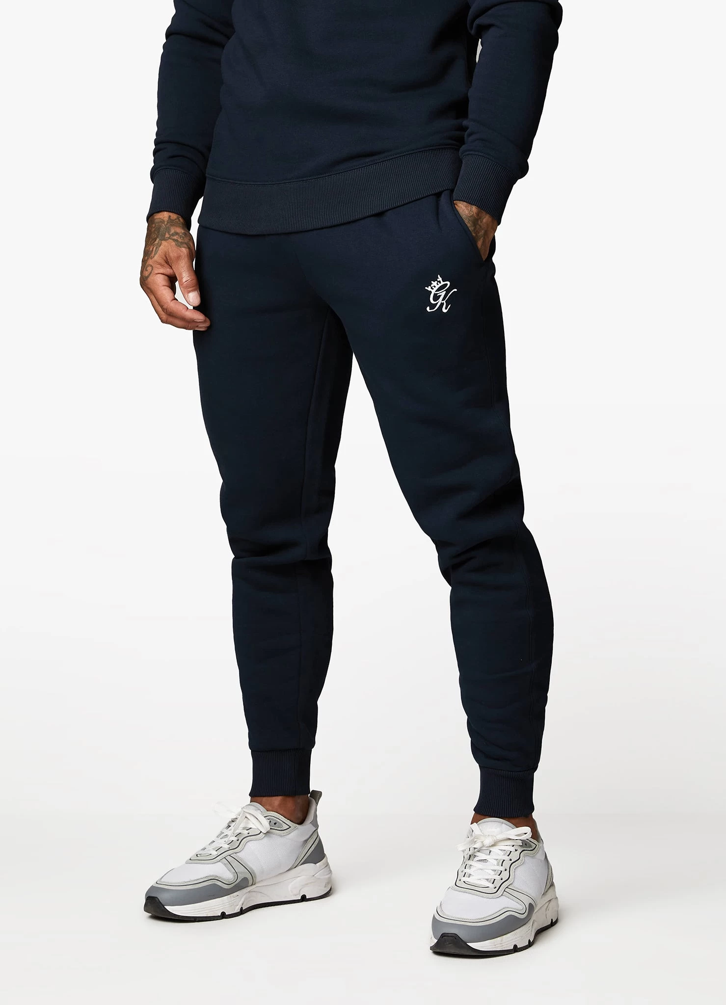 Gym King Fundamental Hood Tracksuit - Navy 8 Gym King Fundamental Hood Tracksuit - Navy - Image 6