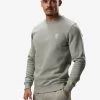 Gym King Fundamental Fleece Crew - Soft Khaki -Fit Wear Shop FUNDAMENTALFLEECECREW JOGGER SOFTKHAKISWT A2C3ZTSB A2C42 368