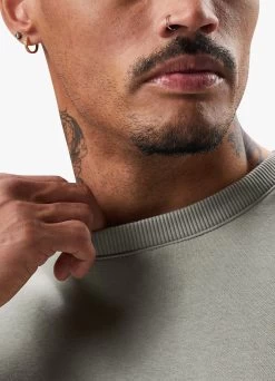 Gym King Fundamental Fleece Crew Tracksuit - Soft Khaki -Fit Wear Shop FUNDAMENTALFLEECECREW JOGGER SOFTKHAKISWT A2C3ZTSB A2C42 371 f82b7f6d 53e3 4b93 9181 7afc628a7f66