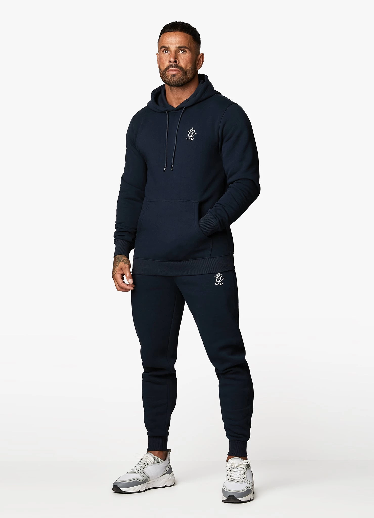 Gym King Fundamental Hood Tracksuit - Navy 6 Gym King Fundamental Hood Tracksuit - Navy - Image 4