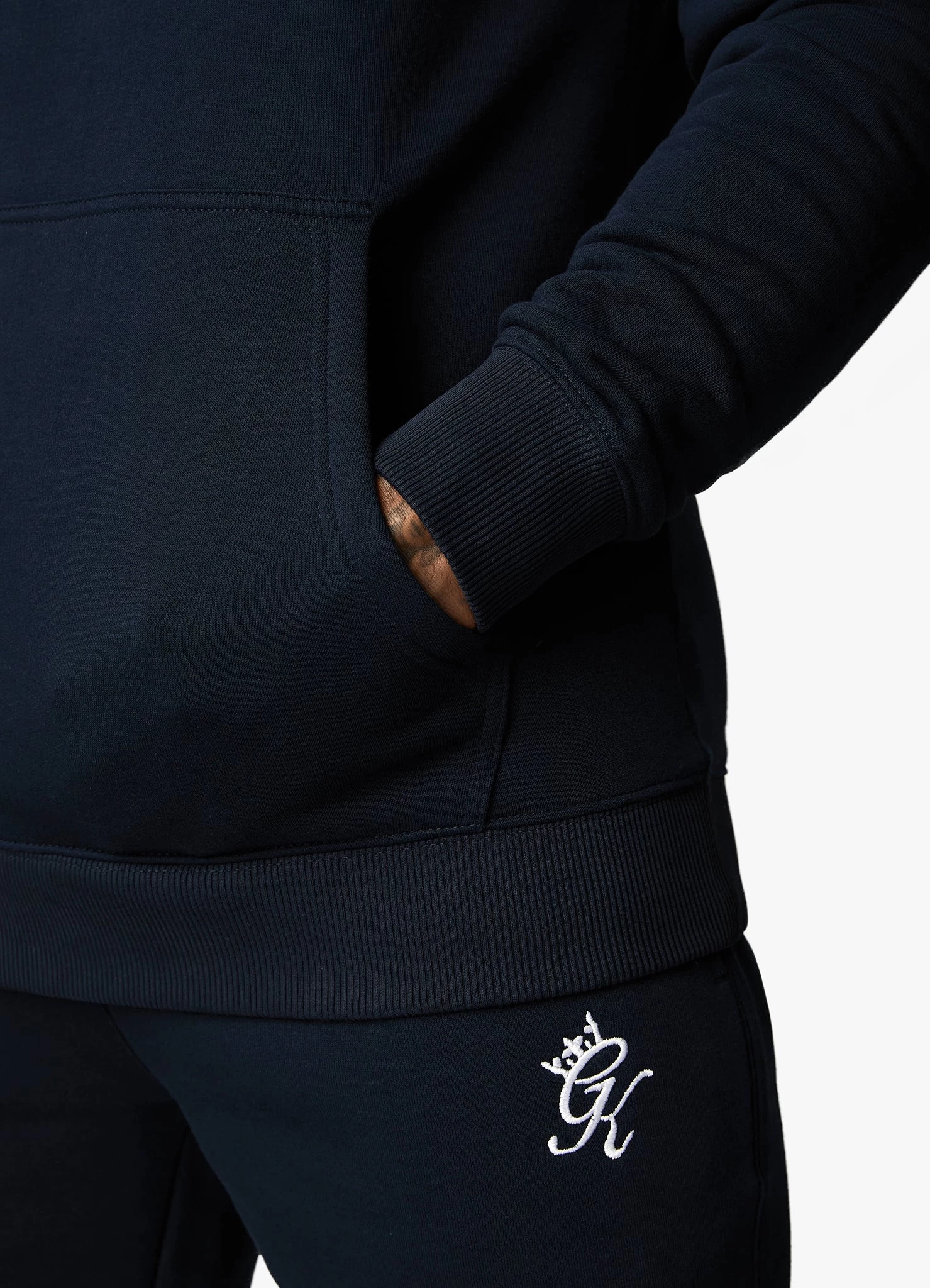 Gym King Fundamental Hood Tracksuit - Navy 15 Gym King Fundamental Hood Tracksuit - Navy - Image 13