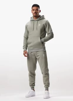 Gym King Fundamental Fleece Hood - Soft Khaki -Fit Wear Shop FUNDAMENTALFLEECEHOOD JOGGER SOFTKHAKIHDE A2C45TSB A2C42 374