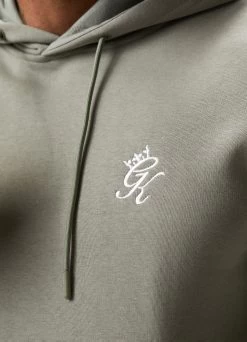 Gym King Fundamental Fleece Hood - Soft Khaki -Fit Wear Shop FUNDAMENTALFLEECEHOOD JOGGER SOFTKHAKIHDE A2C45TSB A2C42 377