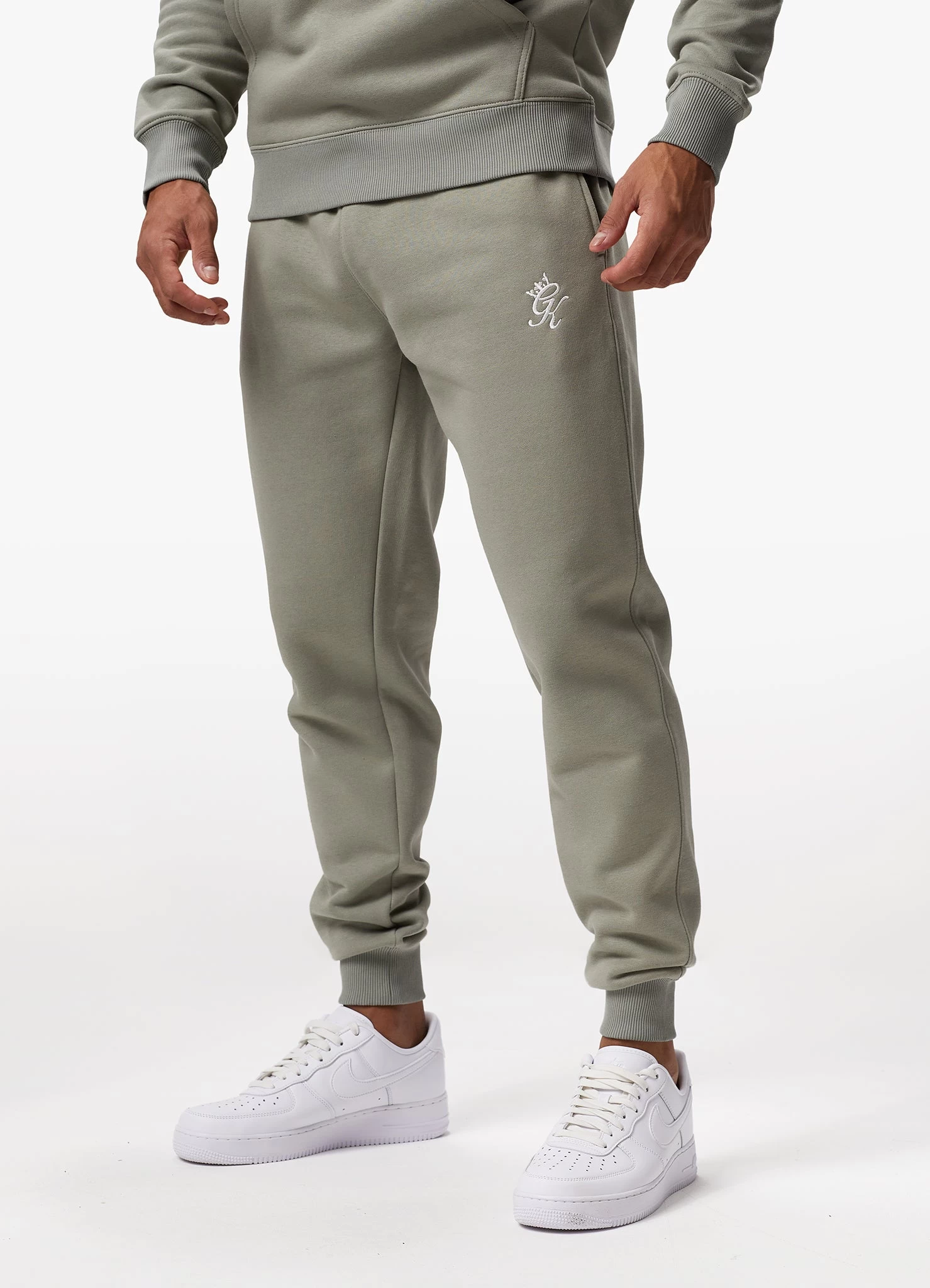 Gym King Fundamental Fleece Jogger - Soft Khaki 3 Gym King Fundamental Fleece Jogger - Soft Khaki