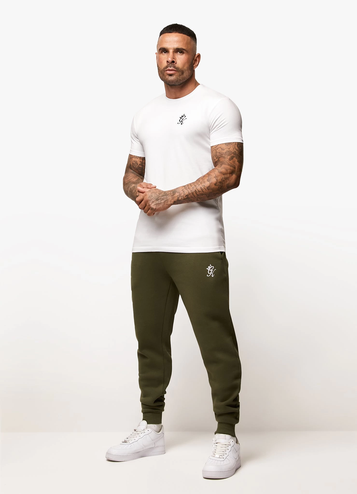 Gym King Fundamental Fleece Jogger - Olive 7 Gym King Fundamental Fleece Jogger - Olive - Image 5