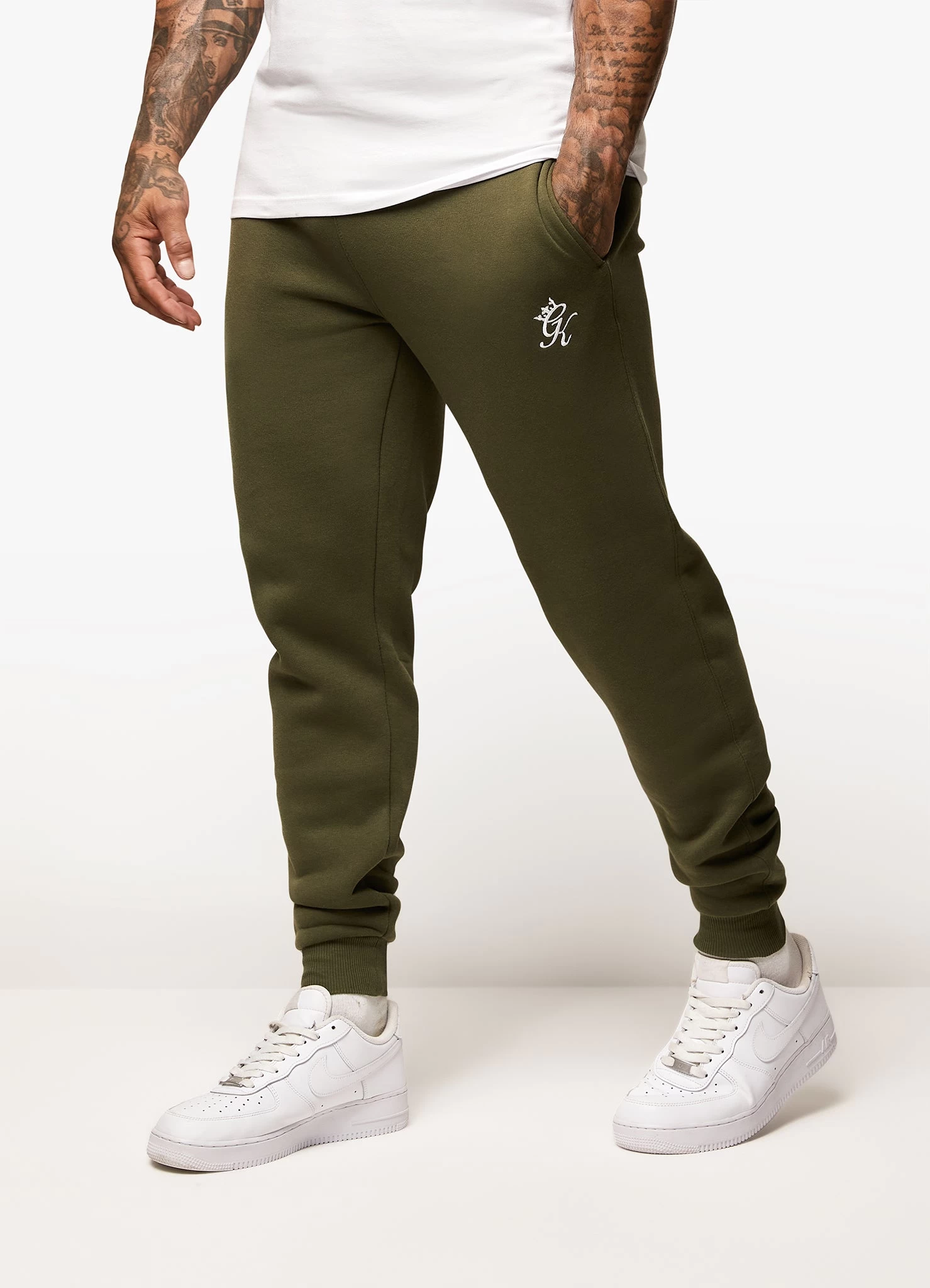Gym King Fundamental Fleece Jogger - Olive 3 Gym King Fundamental Fleece Jogger - Olive