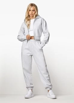 Gym King 365 Boyfriend Jogger - Snow Marl -Fit Wear Shop FUNDAMENTALFZHOOD JOGGER SNOWMARLWHD A2B7UWTB A2B7Z166