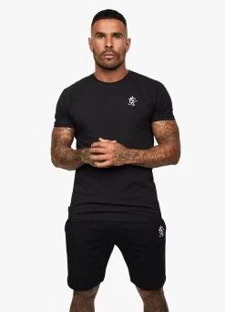Gym King Fundamental Jersey Tee - Black -Fit Wear Shop FUNDAMENTALT SHIRT JERSEYSHORT BLACKTSB F24DZSHR F24EB 133