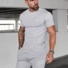 Gym King Fundamental Jersey Tee - Grey Marl -Fit Wear Shop FUNDAMENTALTEE GREYMARL 579