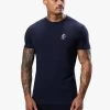Gym King Fundamental Tee - Navy -Fit Wear Shop FUNDAMENTALTEE NAVYSST A2BVX 06