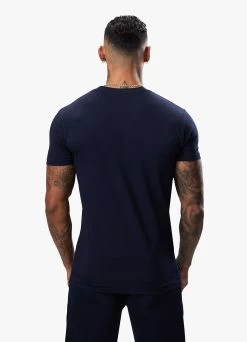 Gym King Fundamental Tee - Navy -Fit Wear Shop FUNDAMENTALTEE NAVYSST A2BVX 07