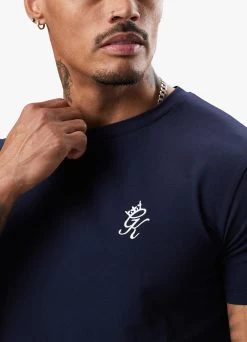 Gym King Fundamental Tee - Navy -Fit Wear Shop FUNDAMENTALTEE NAVYSST A2BVX 09