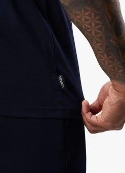 Gym King Fundamental Tee - Navy -Fit Wear Shop FUNDAMENTALTEE NAVYSST A2BVX 10