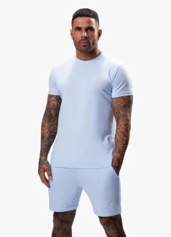 Gym King Fundamental Tee - Cloud Blue